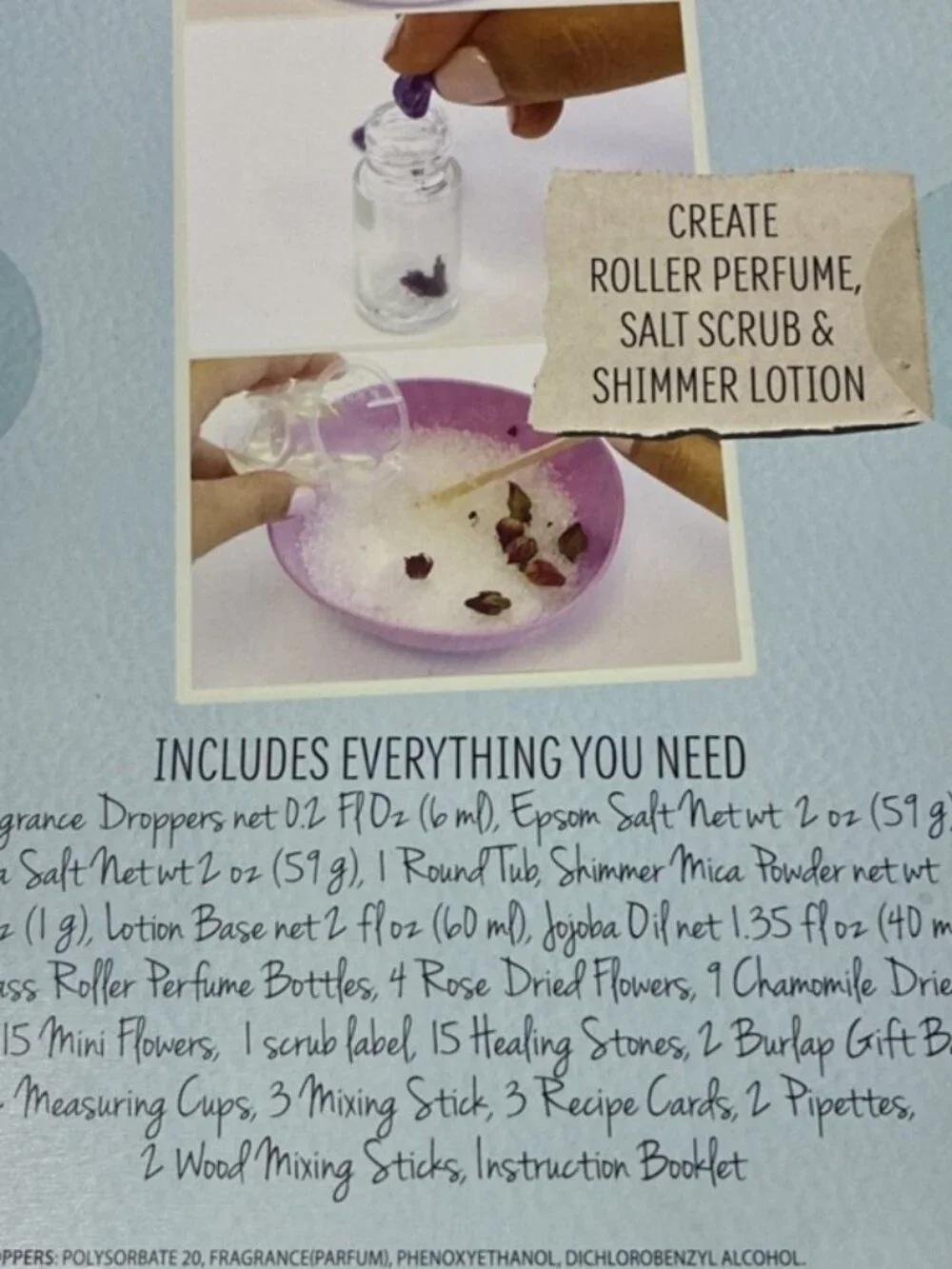 STMT DIY Signature Spa Set - Make Your Own Salt Scrubs, Lotion & Perfume - NEW